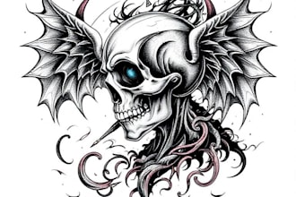 do cybersigilism, neo tribal, tattoo and clothing designs