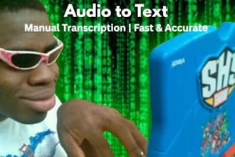 transcribe audio and video to text with high accuracy