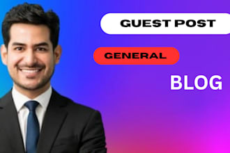 write and publish a guest post on a general blog