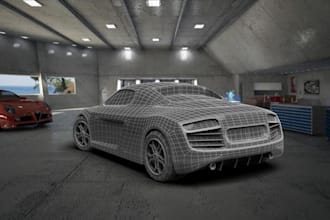 3d car design realistic 3d car modeling and realistic 3d rendering,