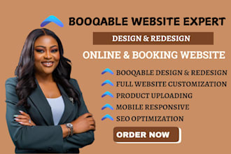 setup booqable rental website design redesign booqable online booking website