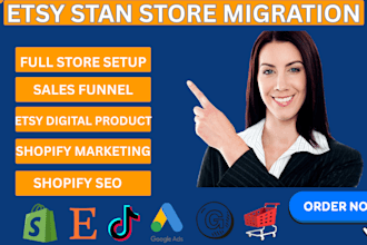 migrate etsy stan store to boost shopify sales payhio and tiktok promotion