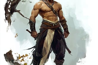draw original fantasy, dnd character art