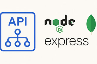 develop and integrate rest apis with auth and database