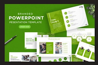 design visually appealing and well structured presentations