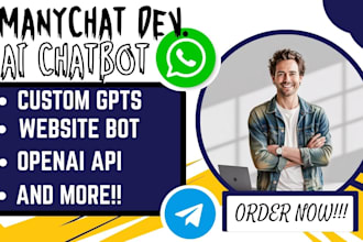social media ai chatbot bouw ai saas of ai website bot met behulp van manychat