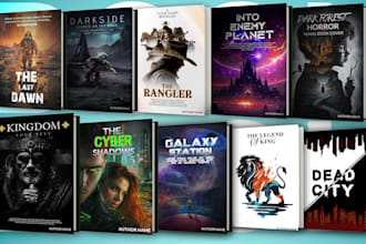 design book cover, ebook design, kindle book cover