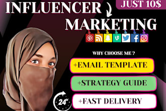 find the best instagram, youtube, facebook, email influencers list