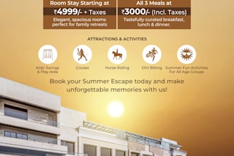create excellent event, restaurant, hotels flyer design