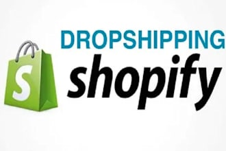 create shopify dropshipping store, design shopify website, payment gateway setup