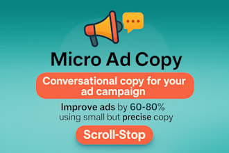 make the script for 3 micro ads