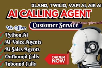 python ai, ai calling agent, ai voice agent, vapi, ai agent, ai sales agent, ml