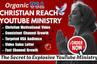 do christian youtube video promotion, gospel music channel manager