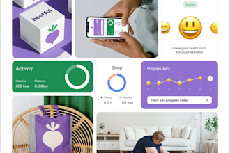 design modern logo, complete branding package and brand book