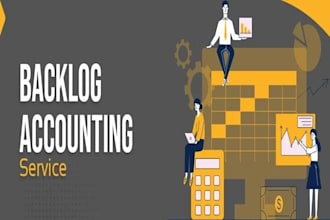 do backlog bookkeeping to get ready for taxes