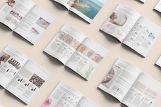 create a design for your booklet, catalog, or brochure