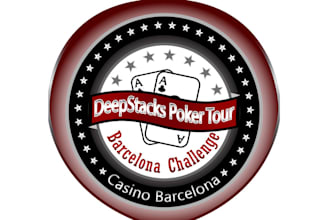 design monogram high quality poker trading logo