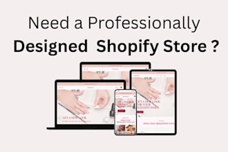 build or redesign a high converting shopify store