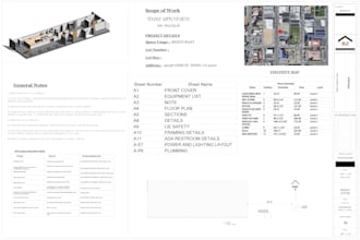 design 2d plan for sunroom deck adu patio for city permit