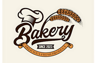design outstanding bakery logo for you
