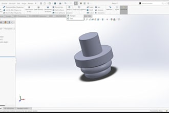 create solidworks 3d models and technical drawings