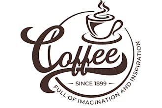 design a wonderful coffee shop logo for your company