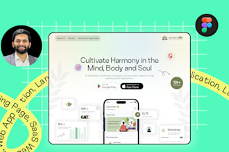 do figma design, figma website design and website mockup