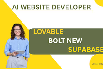 build lovable, supabase web app, saas app lovable dev  ai and n8n automation