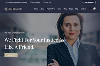 design notary website law firm website attorney website