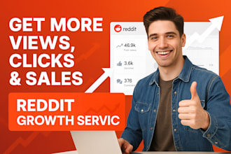 manage reddit post comment for business, app crypto website product ai promotion