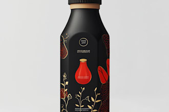 do brand label, supplement label, packaging design