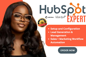 automate email and SMS campaign with klaviyo hubspot mailchimp