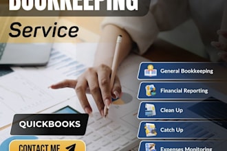 fix, clean up, and catch up your quickbooks bookkeeping