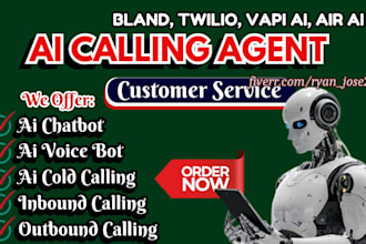 ai calling agent, ai chatbot, ai voice bot, ai cold calling, inbound, outbound