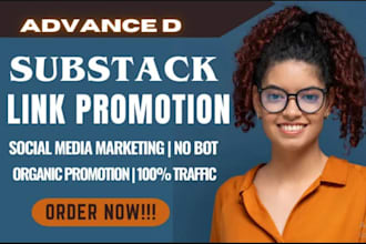massive promotion substack and sharing your substack link with an active audienc