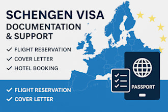 assist in preparing travel visa documents and embassy support