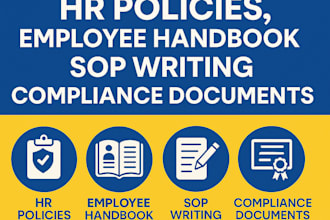 create HR policies, employee handbooks, sops, homecare policies and HR documents