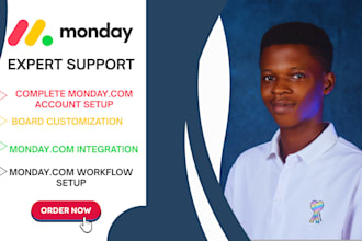setup monday crm, monday dashboard, monday automation, monday workspace, project