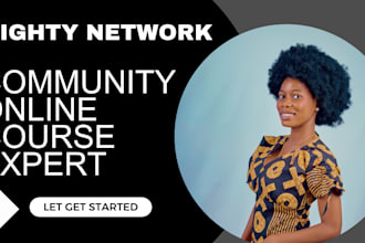 set up mighty network network, buddyboss, landing page, membership website