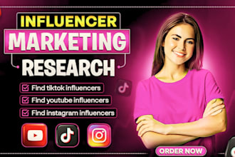 find best instagram influencer, tiktok influencer and youtube influencer list