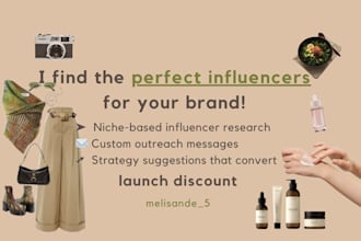 find influencers and write outreach messages for your brand