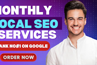 rank your local business fast with monthly local SEO services