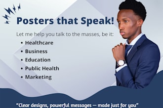 deliver neat posters that captivate your audience
