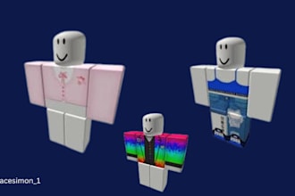 do high quality roblox clothing design