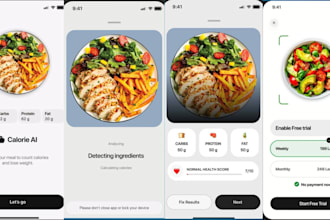develop an ai app for precise calorie tracking and nutritional analysis