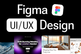 do figma design website, website design figma,  website mockup, website ui ux