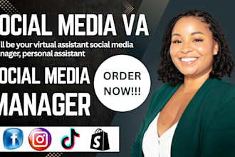 be your social media manager manager and content creator instagram marketing