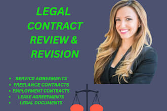 review and professionally revise your contracts and legal documents