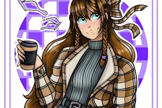 draw your oc in portrait