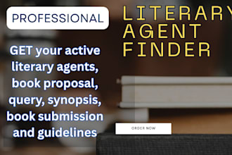find you active literary agents, book proposal, query, synopsis, book submission